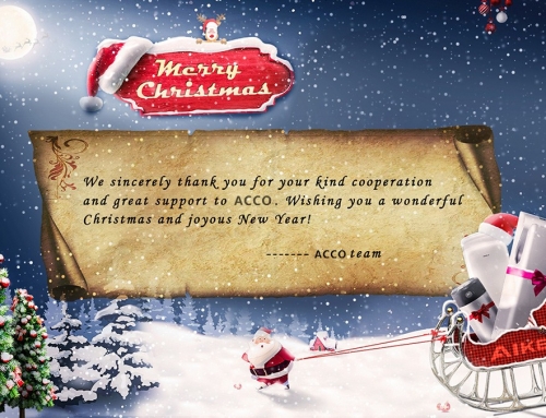 ACCO Wish You a Merry Christmas & Happy New Year